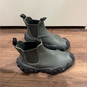 Acne Studios Gray Ankle Boots